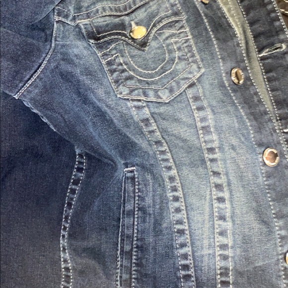 True religion jean jacket - Picture 4 of 5
